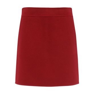 Max Mara Rokken, Dames, Rood, L, Elegante Aida Jurk