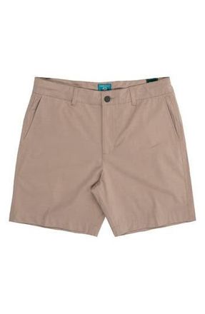 Burnside Hybrid Stretch Shorts in Khaki at Nordstrom Rack, Size 36