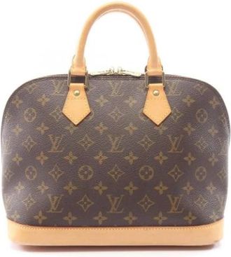 Louis Vuitton Pre-owned Handbag - Dames - Vintage Handtas - Bruin - ONE Size - Vintage
