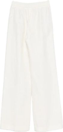 Eleventy Womens Elasticated-Waistband Trousers Ss26 W