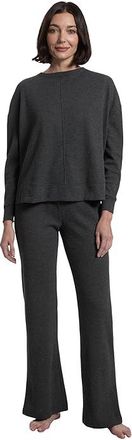 Honeydew Intimates Night Owl Lounge Set Womens Pajama Sets Charcoal : XL, Rayon/Spandex