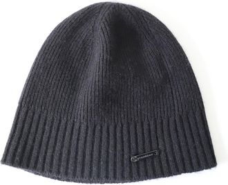 Burberry Pre-owned Womens Knitted Beanie in Black Cashmere - One Size