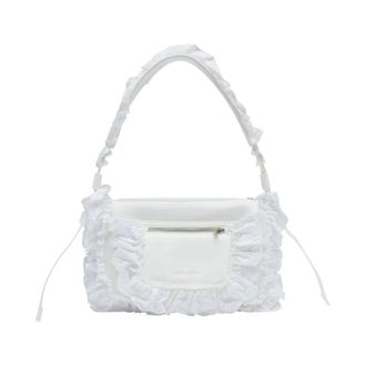 Simone Rocha Shoulder Bags, female, White, Size: ONE SIZE Pillowcase Shoulder Bag