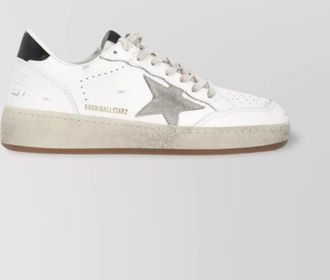 Golden Goose low top star detail destroyed sneakers