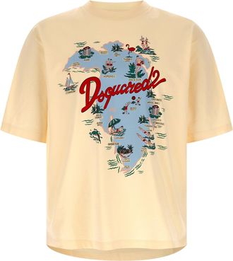 Dsquared2 Maglietta stampata Dsquared2