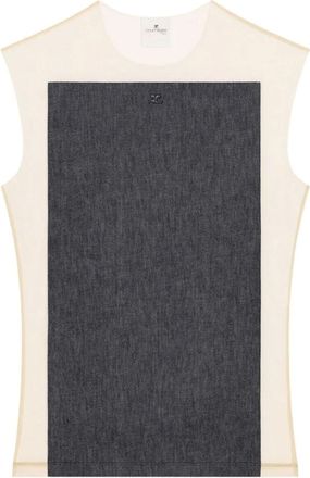 Courr&egrave;ges Uomo, Top, Multicolore, L, new