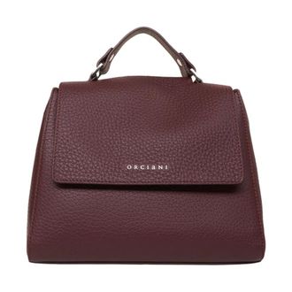 Orciani Handbags, female, Red, ONE SIZE, Sveva Soft Small Handbag