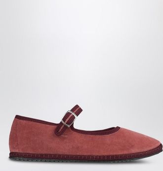 Vibi Venezia Mary Jane in Marie Antoinette pink velvet