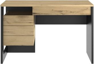 Calicosy Calicosy - Scrivania 1 anta e 1 cassetto effetto Quercia Helvezia - Russel