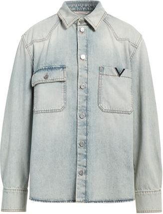 Valentino Garavani TOPWEAR - Denim shirts on YOOX.COM