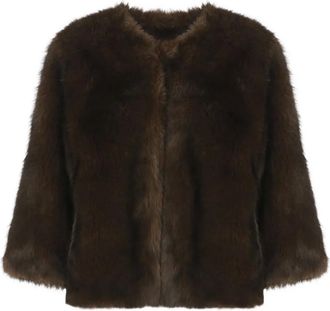 Betta Corradi Jack van imitatiebont - Bruin