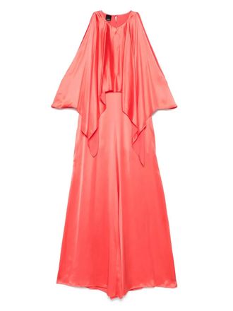 Pinko Gelaagde maxi-jurk - Roze