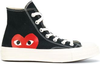 Comme Des Garçons Black Alte Heart Sneakers