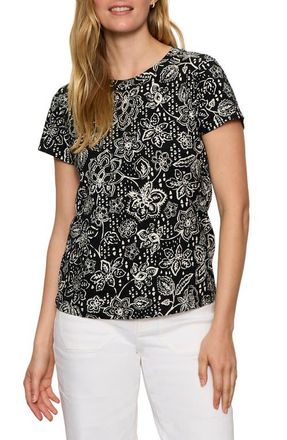 Sanctuary The Perfect T-Shirt in Desert Eclipse White at Nordstrom, Size Xx-Small P