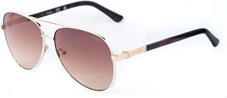 Guess White Metal Womens Sunglasses