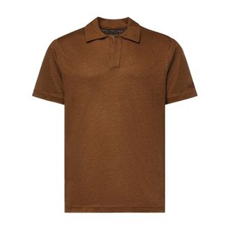 MC2 Saint Barth Fraser Polo - male - MC2 Saint Barth - Polo Shirts - Brown - 2XL - Tops