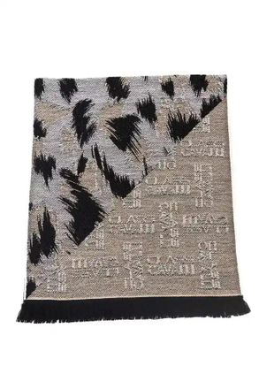 Cavalli Wool Men Mens Scarf