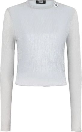 GCDS Top Rouches - Argento