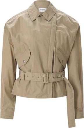 Saint Laurent Light Jackets - female - Saint Laurent - Light Jackets - Brown - M - Jackets
