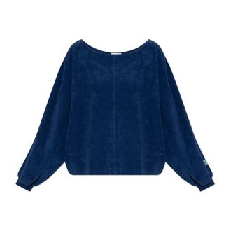 American Vintage American Vintage, Sweatshirts, female, Blue, Size: XS Fuxow Oversized Sweatshirt