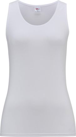 Isa Kurzarmshirt ISA BODYWEAR Tr&auml;ger Top, Damen, Gr. XL, wei&szlig;, Obermaterial: 45% Modal CMD. 45% Baumwolle CO. 10% Elasthan EL., Shirts Kurzarmshirt