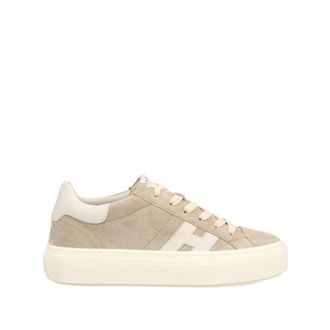 Hogan H705 Allacciato H - Dames - Sneakers - Beige - 40 EU - Schoenen