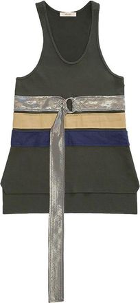 Celine Phoebe Philo Belted Tank Top Size S