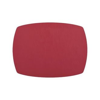 Frieling Davanti by Mattola Placemats Set of 6, Rectangle Plus, 14 x 18 Inch Indoor Outdoor Table Placemats in Earth Red at Nordstrom
