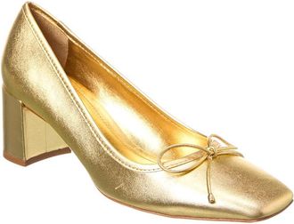 Schutz Arissa Block Leather Pump