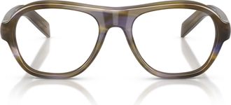 Prada 0pr C12v Oversized Square Eyeglasses