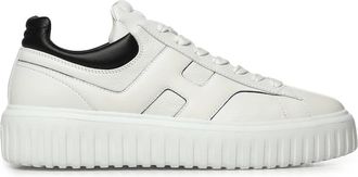 Hogan H-Stripes Sneakers - Heren - Sneakers - Wit - 44 EU - Leer - Schoenen