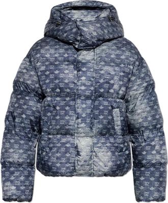 Dsquared2 Jassen - Heren - Gewatteerde jassen - Blauw - L - Jassen