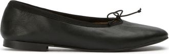 Tony Bianco Chelsea - Ballerine con punta arrotondata in pelle nera-Nero