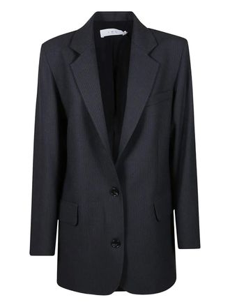 Iro pinstripe button Guilda jacket - women - Fabric - 34 - Black