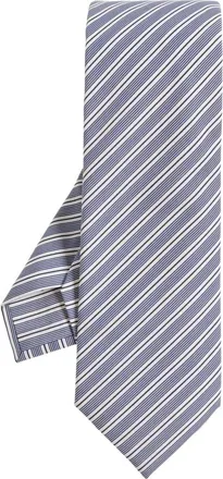 Dolce & Gabbana Zijden das - Heren - Stropdassen - Blauw - ONE Size - Accessoires