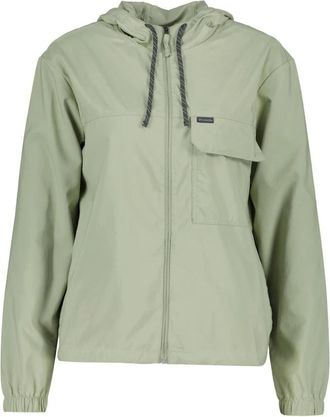 Columbia Jassen, Dames, Groen, M, Skien Valley Hooded LS Shirt