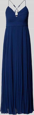 Forever New Abendkleid mit Plisseefalten Modell LORETO in Royal, Gr&ouml;&szlig;e 40