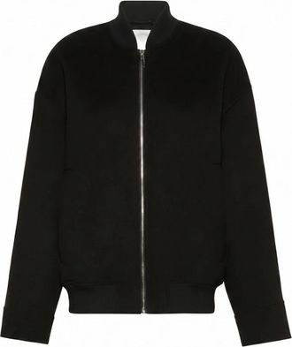 Sportmax Ondata Bomberjack - Dames - Bomber jackets - Zwart - S - Wol - Jassen