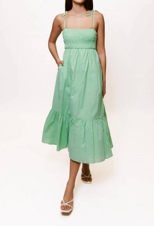 Hutch Lyndee Midi Dress In Mint