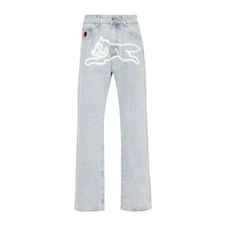 Icecream Straight Jeans, male, Blue, Size: W30 Clear Blue Denim Straight Leg Jeans