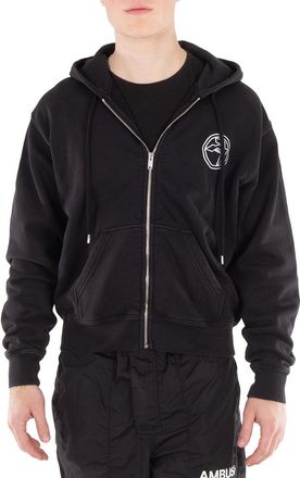 AMBUSH Ambush Logo-Embroidered Organic Cotton Hoodie