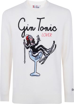 MC2 Saint Barth Sweater Round Neck Heron