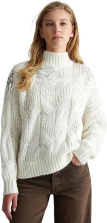 Liu Jo Dolcevita - Knitwear - Mujer - Blanco - S