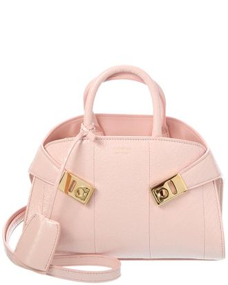 Ferragamo Hug Xs Snakeskin Satchel