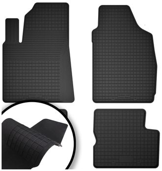 OEM Alfombrillas De Goma Para: Fiat 500 Cabrio Y Hatchback (2007-2013)
