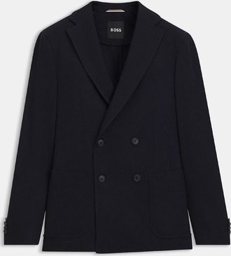 HUGO BOSS Mens C-Hanry-DB-254 Blazer - Navy - Size: 36/Regular