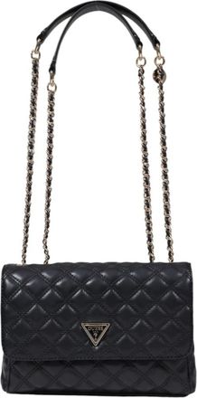 Guess Convertible Flap Tas Elegant en veelzijdig - Dames - Schoudertassen - Zwart - ONE Size - Tassen
