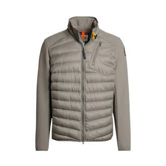 Parajumpers Winter Jackets, male, Gray, Size: 2XL PM HY Wu01 Hybrid Cardigan