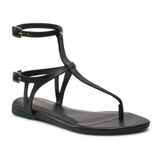Patrizia Pepe Patrizia Pepe, Flat Sandals, female, Black, Size: 8 US Sandalo