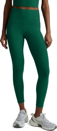 Beyond Yoga Caught in the Midi High Waist Leggings in Legacy Pine Heather at Nordstrom, Size Xx-Large